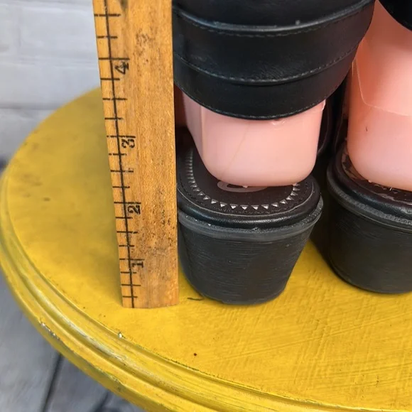 Sam Edelman Circus Hallie gladiator green leather suede heeled ankle bootie 9.5 - Picture 6 of 10